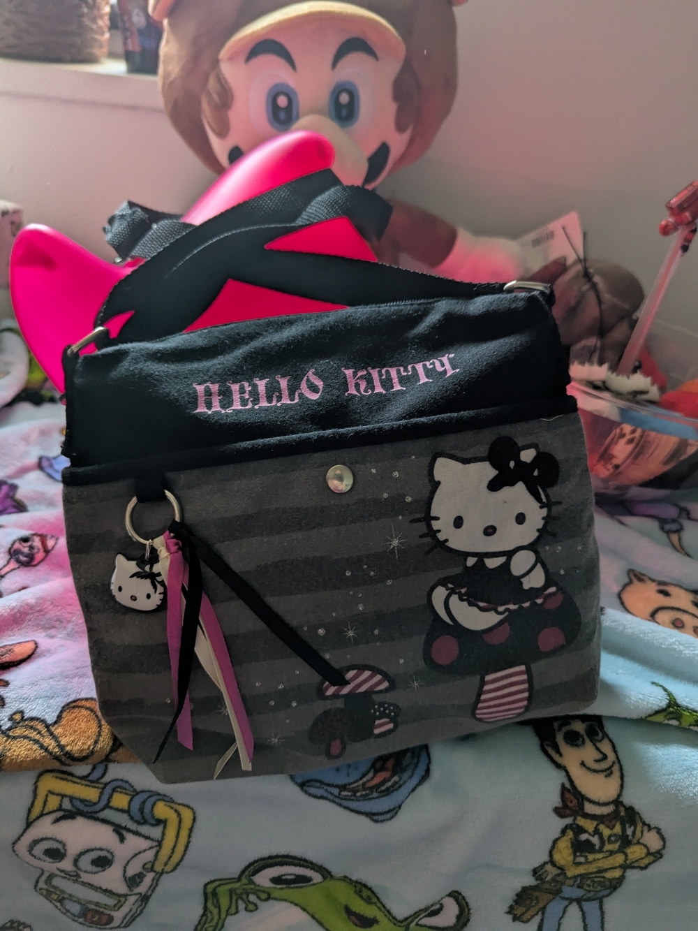 Hello Kitty Mushroom Crossbody Bag